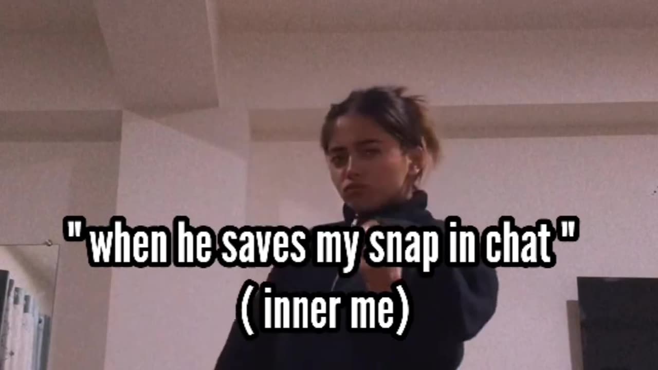 When she save my snap in chat... inner mee #viral #video #foryou