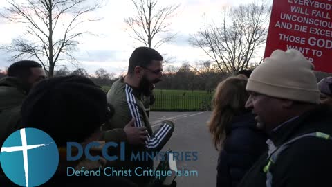Seeking refuge @Ali Dawah Explaining holes holes in the narrative. DCCI Speakers Corner