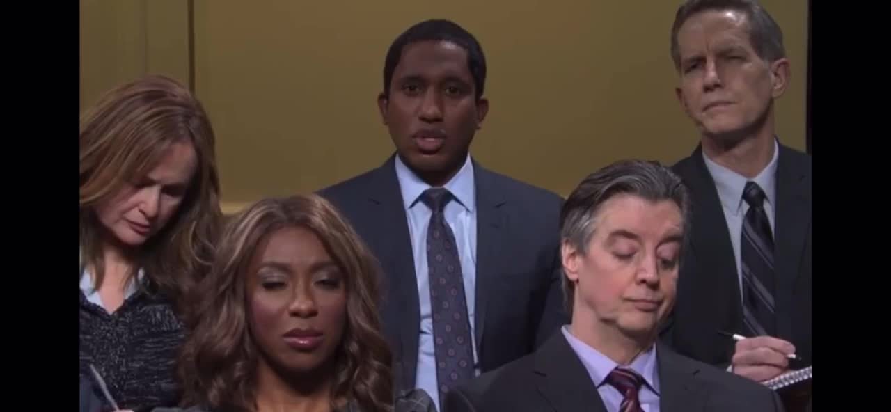 Saturday Night Live is dropping red pills now (Message from the President)