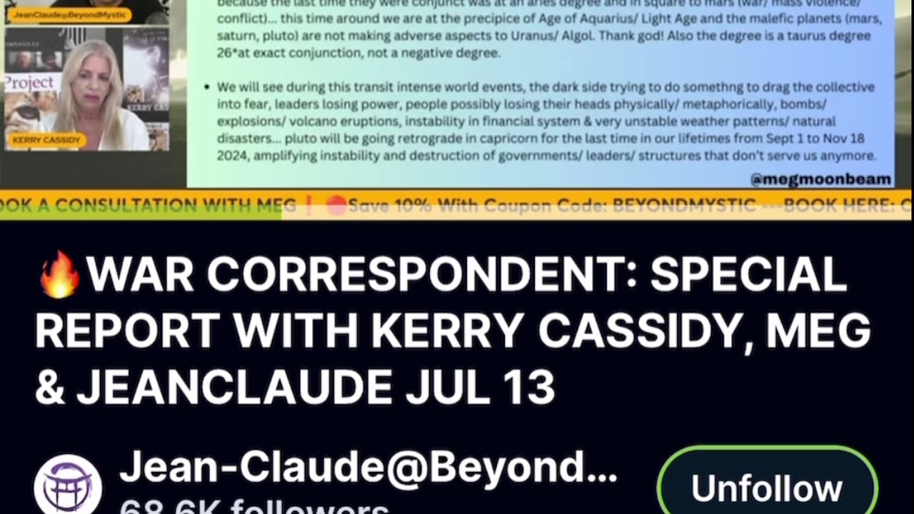 Trump Assassination attempt & URANUS/ MARS/ ALGOL Conjunction!