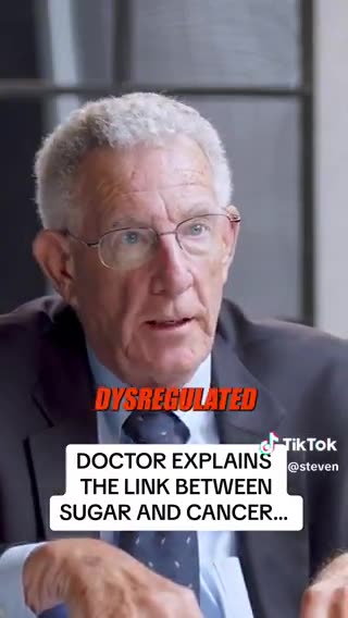 Doctor Explains The LINK to SUGAR and CANCER!