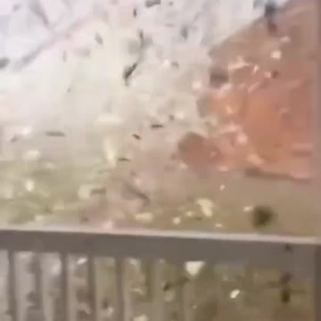 tornado destroys house roof