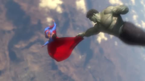 Making of Superman vs Hulk - The Fight (Part 4) - Draft #5