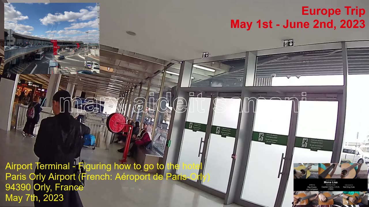 May 7th, 2023 21c Orly Airport: Figuring how to get to the hotel from the airport