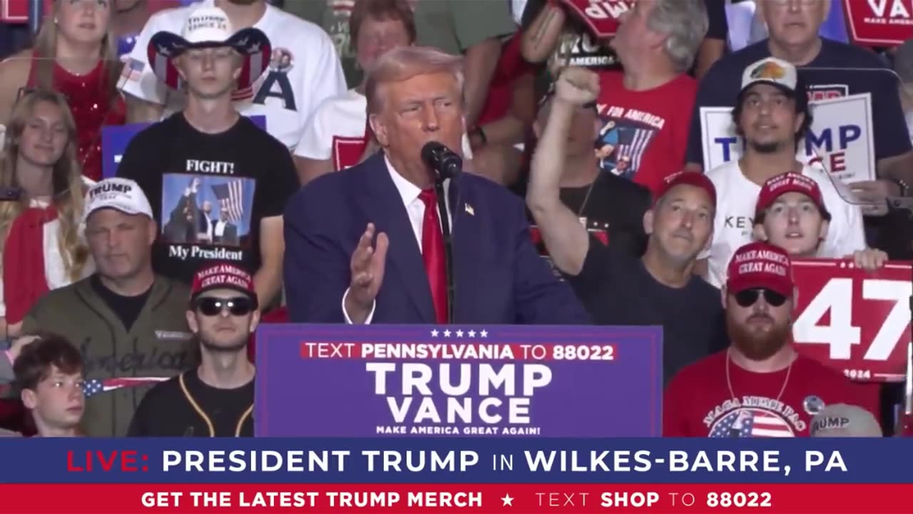 Trump Rips Kamala Harris Over Economic Policy at Packed Pennsylvania Rally | Breaking News