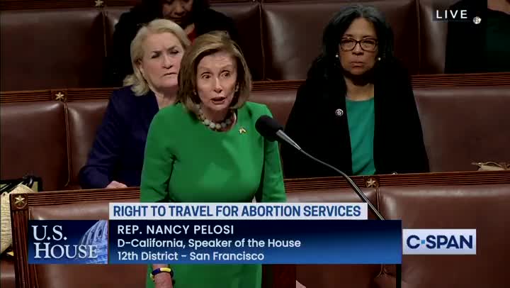 Pelosi FAILS At Comparing Travel For An Abortion To Going To A Concert