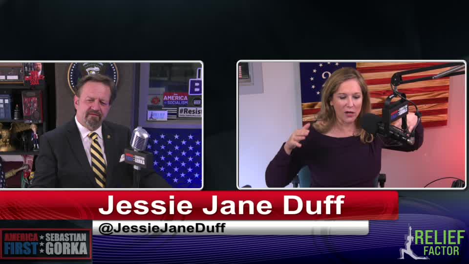 A Transgender Admiral, seriously? Jessie Jane Duff with Sebastian Gorka One on One