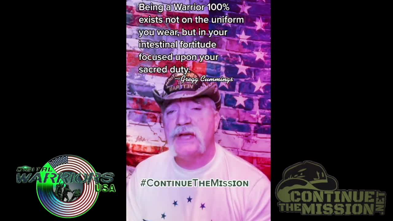 SitRep 5 "Message to Active Duty Military" Continue The Mission