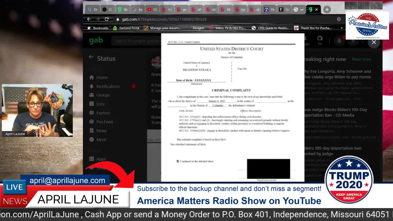 BRANDON STRAKA ARRESTED, PREPARE FOR LOCKDOWNS AND MORE!
