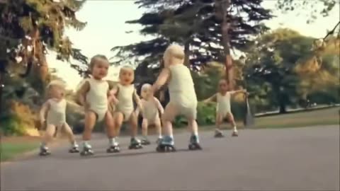 Small baby dance video