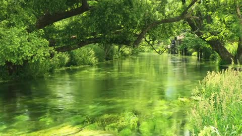 Beautiful Azumino water scenery Relax 3 hours