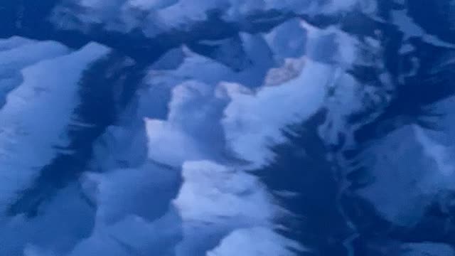 Icy mountains