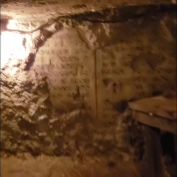 Exploring a cave in new york