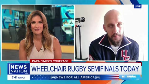 USA to play in wheelchair rugby Paralympic semifinal | Morning in America