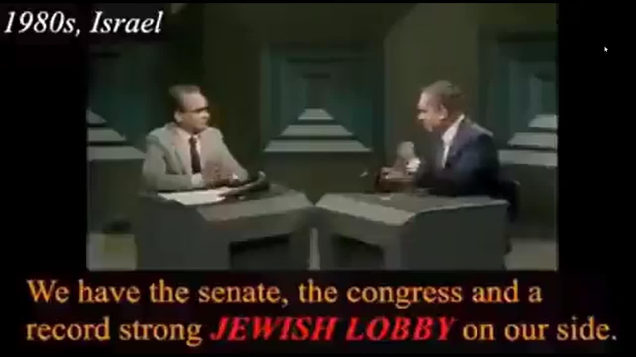 FLASHBACK: Netanyahu Describes Israel's Control over United States