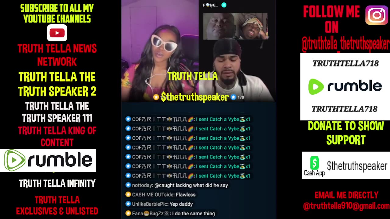 LIYAH AND POLYGOD HEART 2 HEART CONVO ABOUT LITTLE ANGEL'S DNA TEST