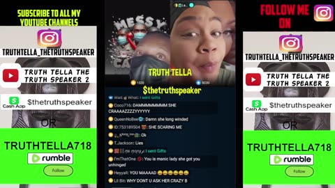 MESSY CALLER LINES DELUSIONAL CRAZYBEE AFTER LINING UP WITH QUEEN TOMIKAY