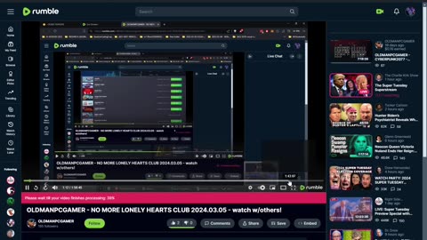 OLDMANPCGAMER - NO MORE LONELY HEARTS CLUB 2024 - watch w/others!