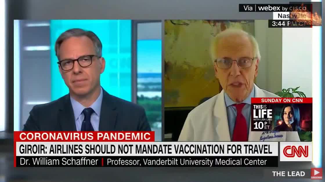 CNN: Airlines Should NOT Require Vaccine Passports to FLY