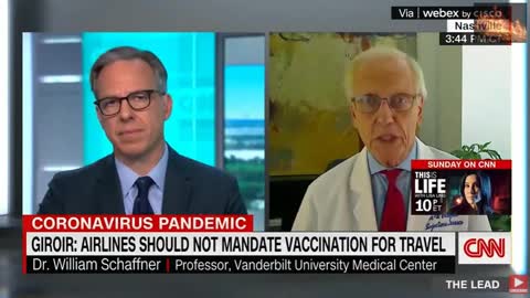 CNN: Airlines Should NOT Require Vaccine Passports to FLY