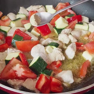 The Best Ever Pfenne Pasta with veggies and cheese recipe