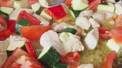 The Best Ever Pfenne Pasta with veggies and cheese recipe