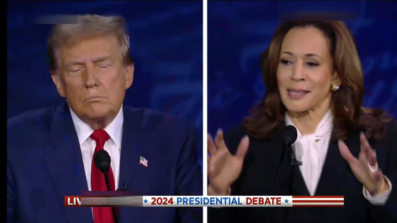 Vice President Kamala Harris and former President Donald Trump face off