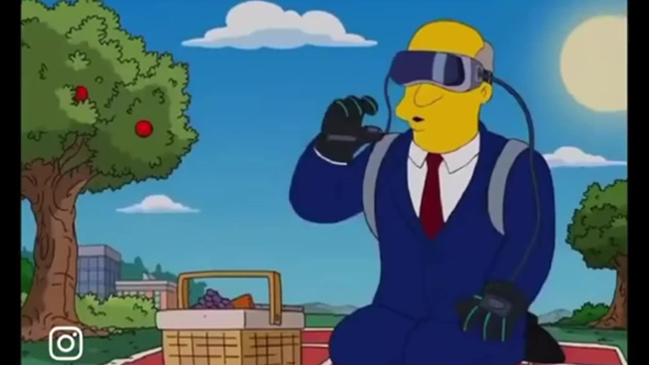 Simpsons Predictions - Apple Vision Pro