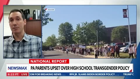 PA high school students protest transgender bathroom rule