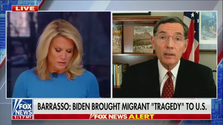 Sen. John Barrasso Blasts Biden's Decision To Place Kamala Harris In Charge Of Border Crisis