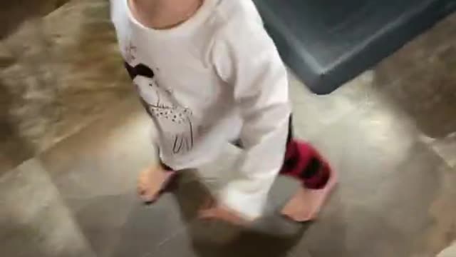 Baby Christmas dance video viral