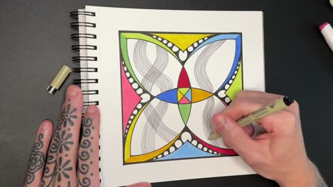Let's create doodle art together! 🦋
