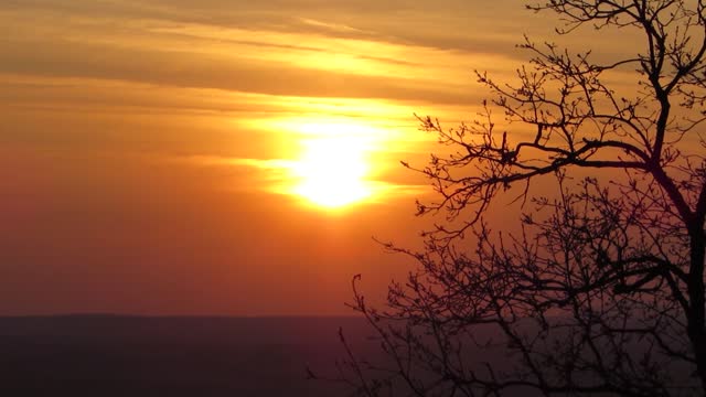 Perspective on A Beautiful Sunset