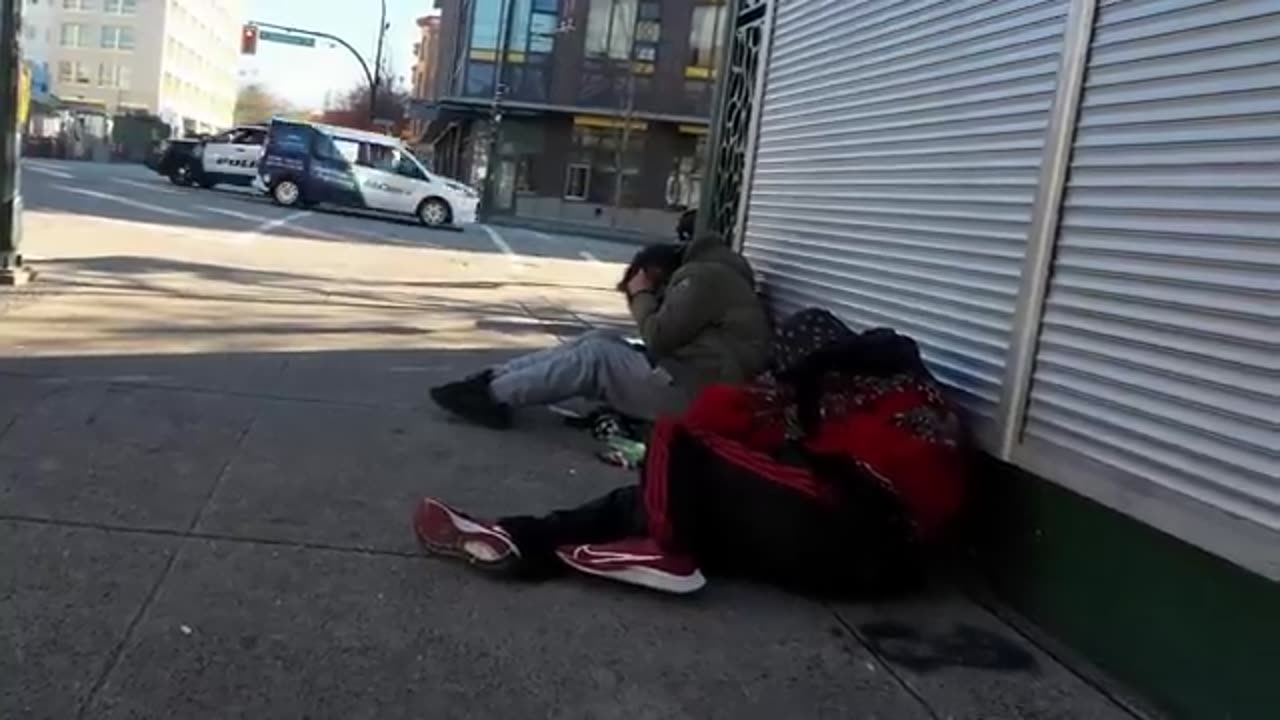 Downtown Vancouver, British Columbia is Decaying from Drug Abuse & Homelessness