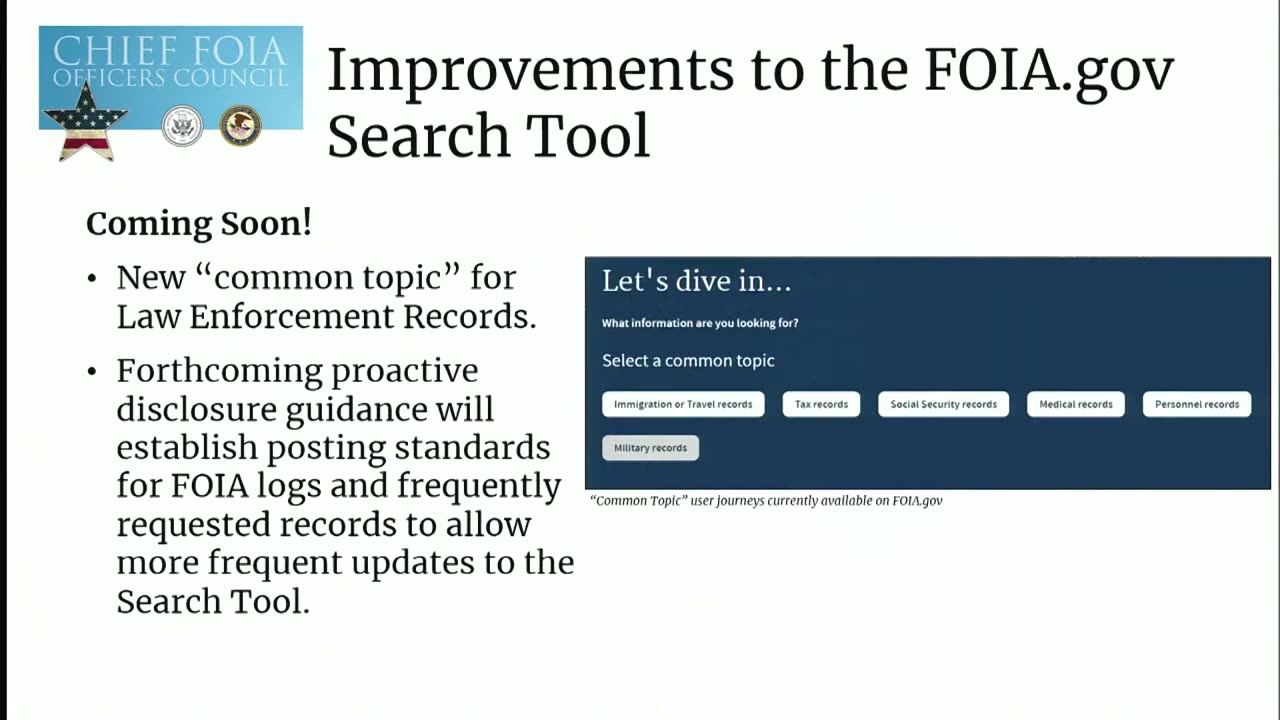 Chief FOIA Officers Council Meeting