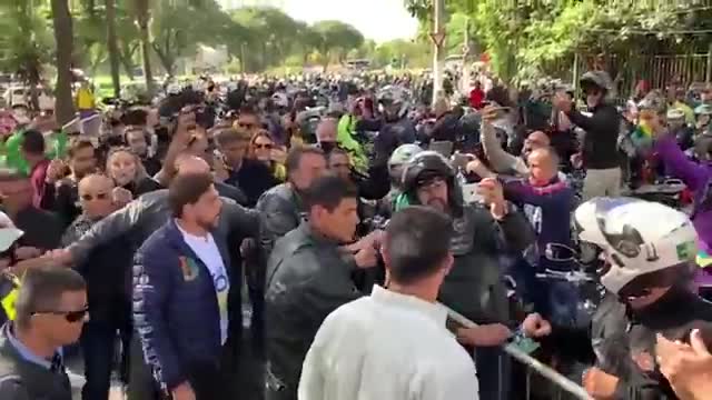 THE LARGEST THE WORLD 2 MILLION MOTORCYCLES 3 MILLION PEOPLE