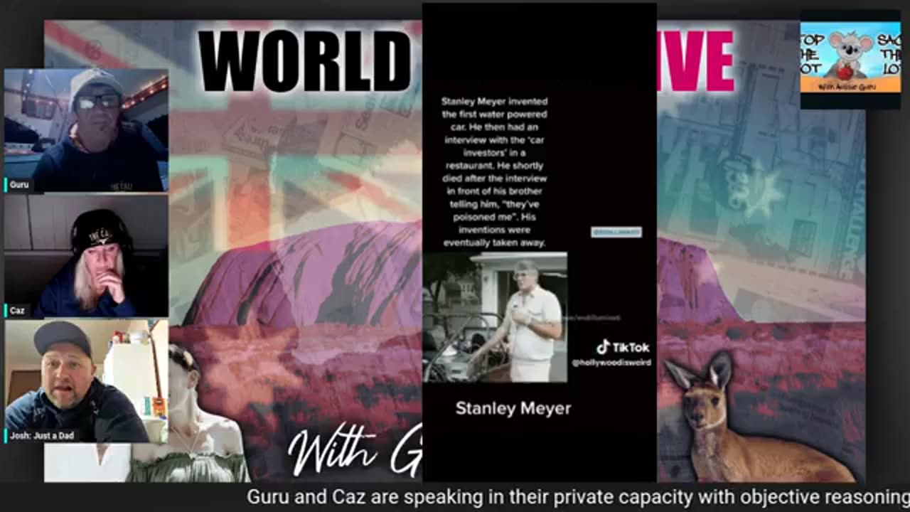 Guru and Caz with Josh