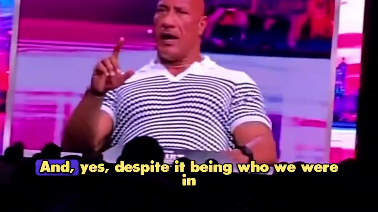 Dwayne The Rock Johnson just CONDEMNED Democrats' violent rhetoric against Trump