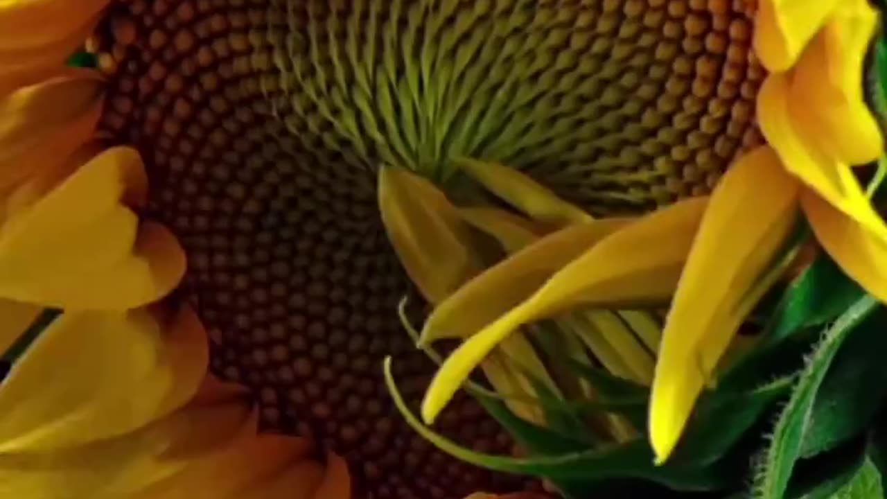 Watch this stunning timelapse of a sunflower blooming 🌻