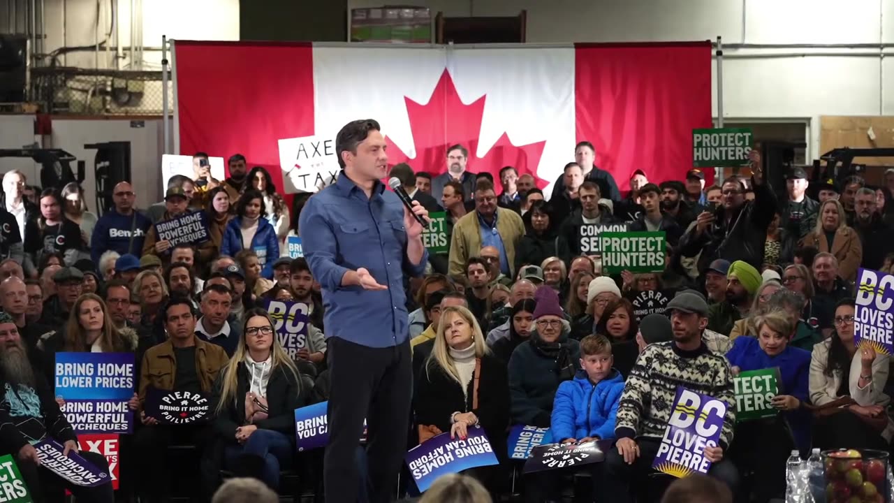 "They Always Go After the Good Guys" (Poilievre in Coquitlam)