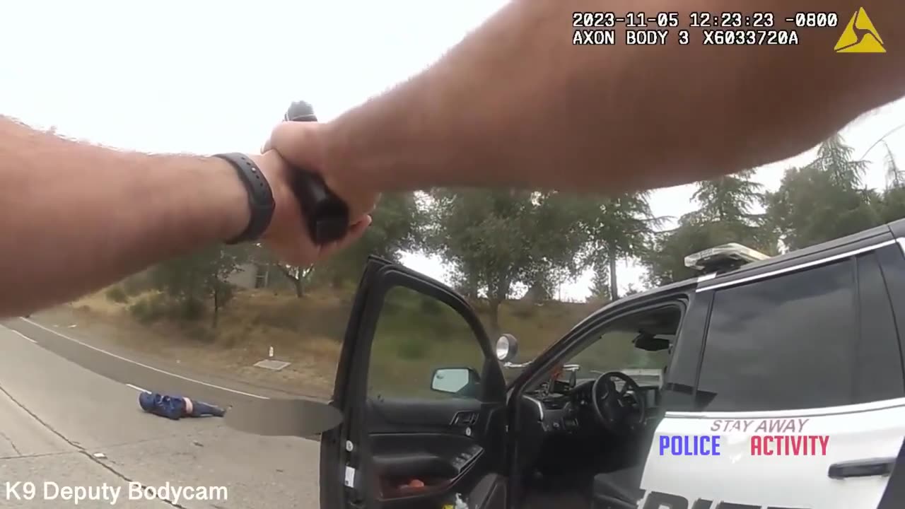 Crazy police chase ends in a insane unexpected turn