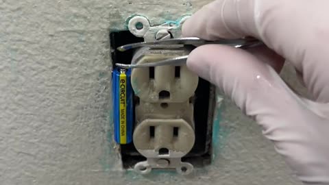 Electrician Stumbles Upon a Surprising Object Inside an Outlet