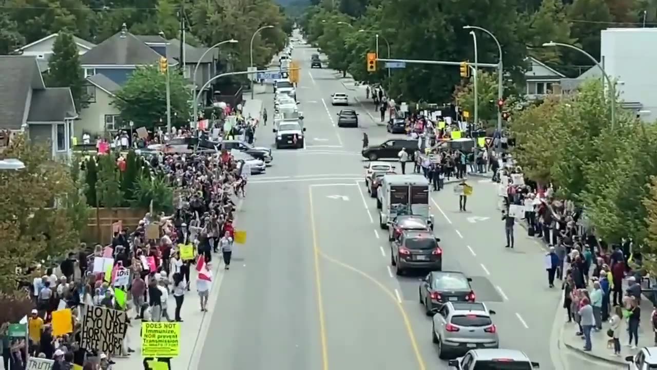 Massive protests in Canada against mandatory covid passports