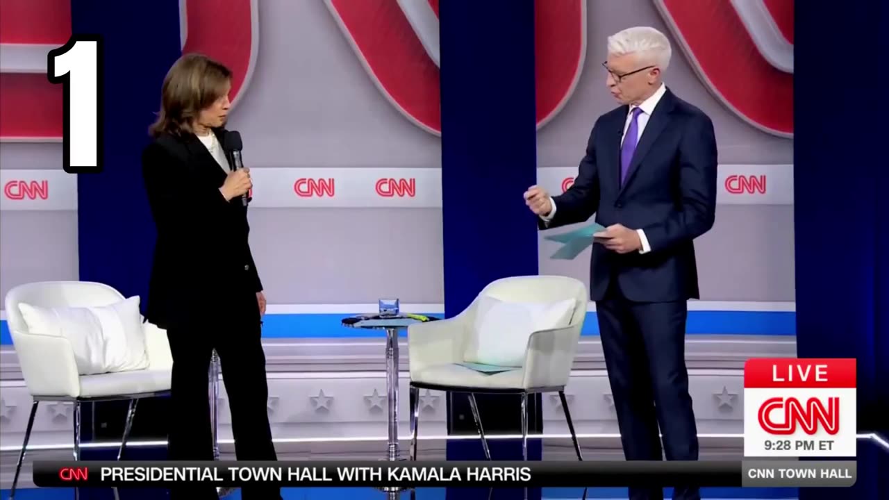 7 Worst Moments From Kamala Chameleon's Awful CNN Town Hall