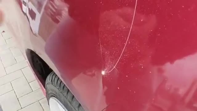 It's still too difficult to make a hole in the sheet metal with a screwdriver.