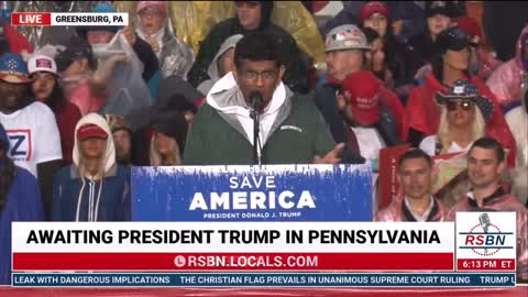 5/6/22 Dinesh D’Souza Donald Trump’s Save America rally #2000Mules Say NO to Dr Oz