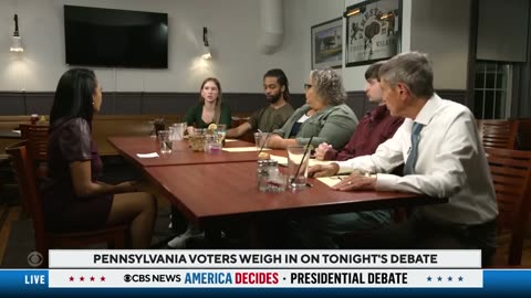 'He Spoke Facts': Key Swing-State Voters On Corporate Media Panel Praise Trump, Criticize Harris