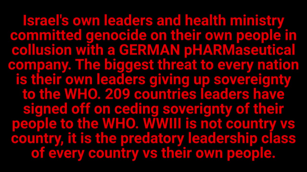 PREDAT0RY LEADER$ V$ THE PE0PLE 0F THE!R 0WN C0UNTR!E$