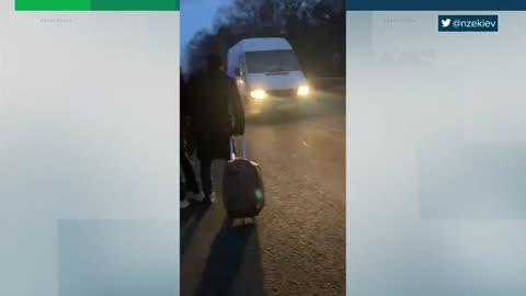 Reports of African, Asian refugees blocked from leaving Ukraine