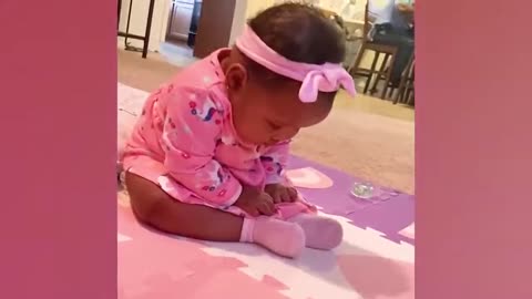 Cute Babies Falling Asleep